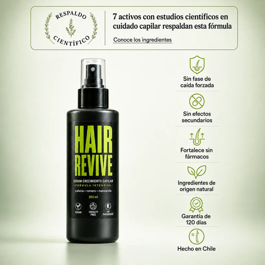 + Serum Crecimiento Capilar Hair Revive 75% OFF